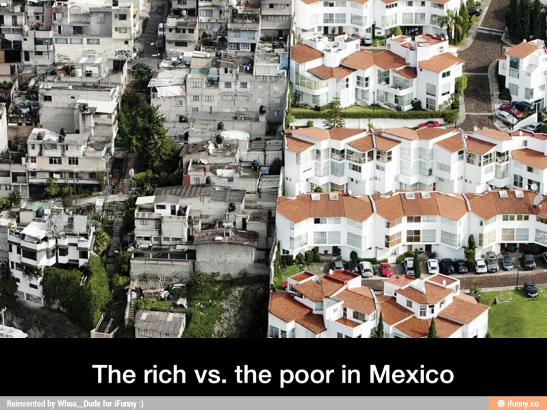 The rich vs. the poor in Mexico - The rich vs. the poor in Mexico