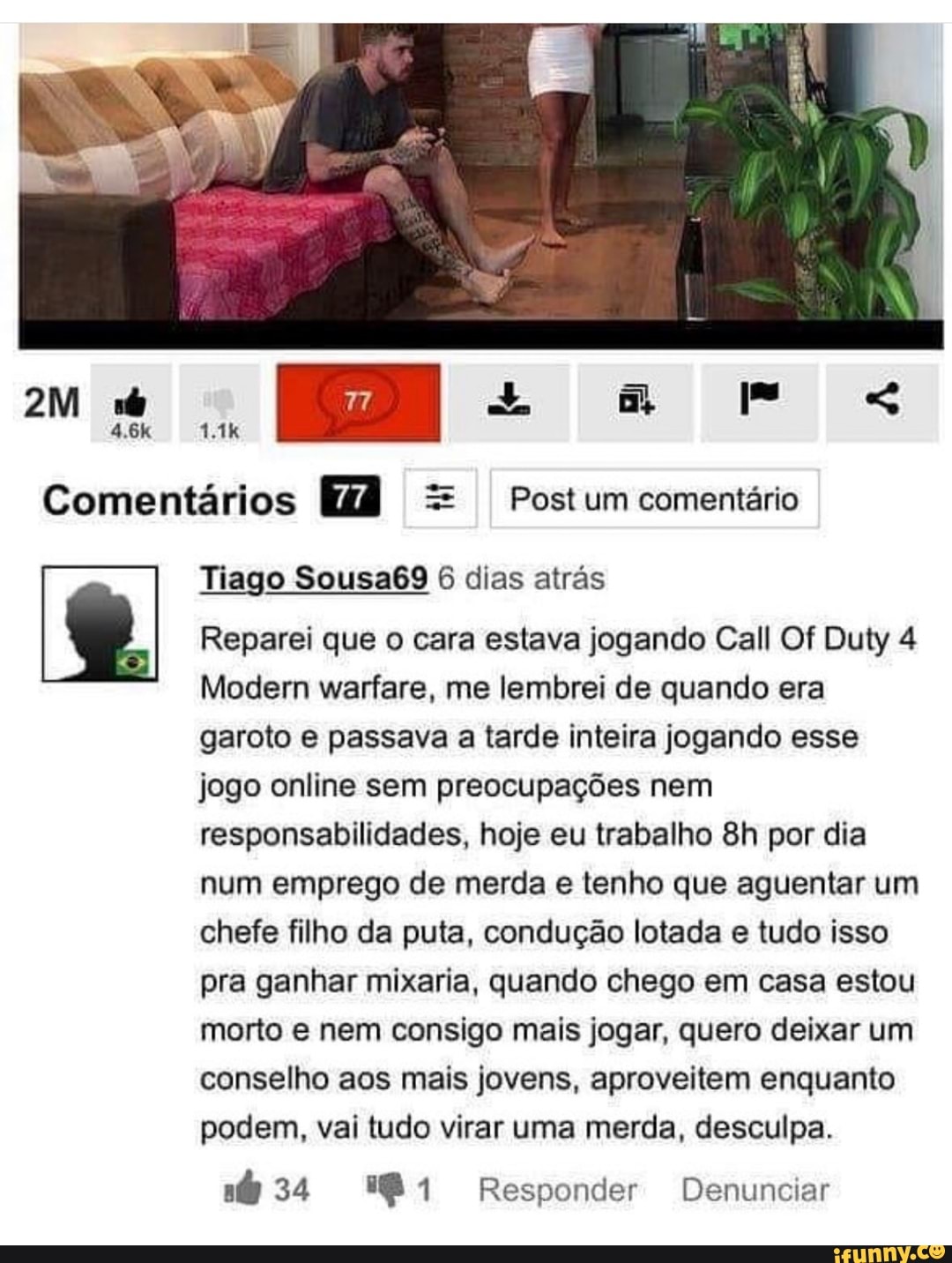 I
morto e nem consigo mais jogar, quero deixar um