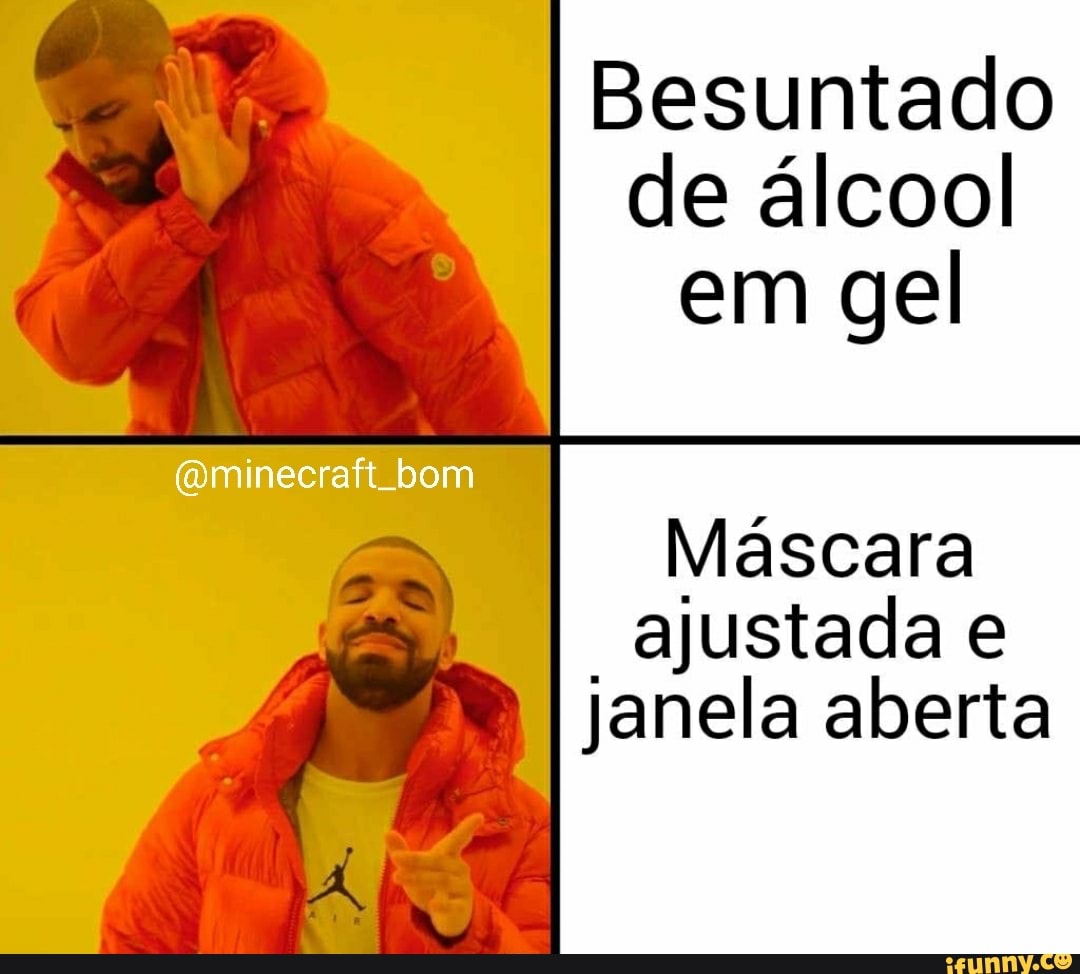 Besuntado de álcool em gel bom
Máscara ajustada
I janela aberta
