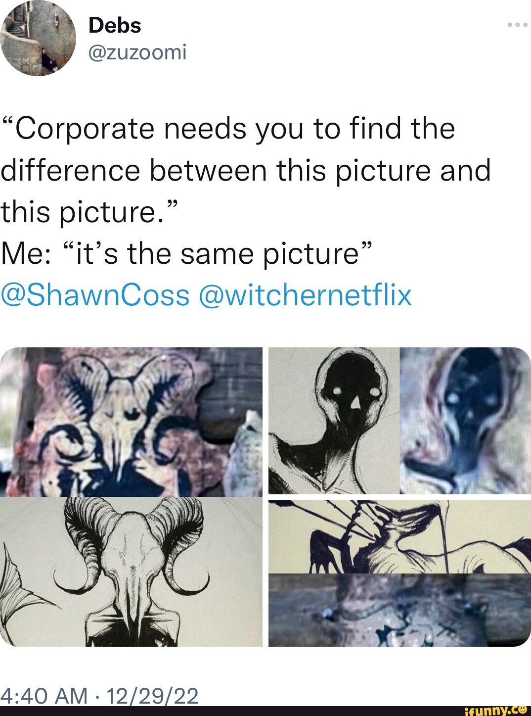 Debs zuzoomi Corporate Needs You To Find The Difference Between This 