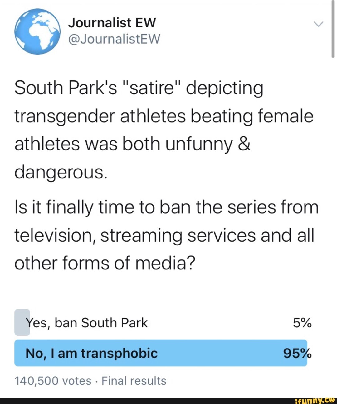 South Park s satire Depicting Transgender Athletes Beating Female 