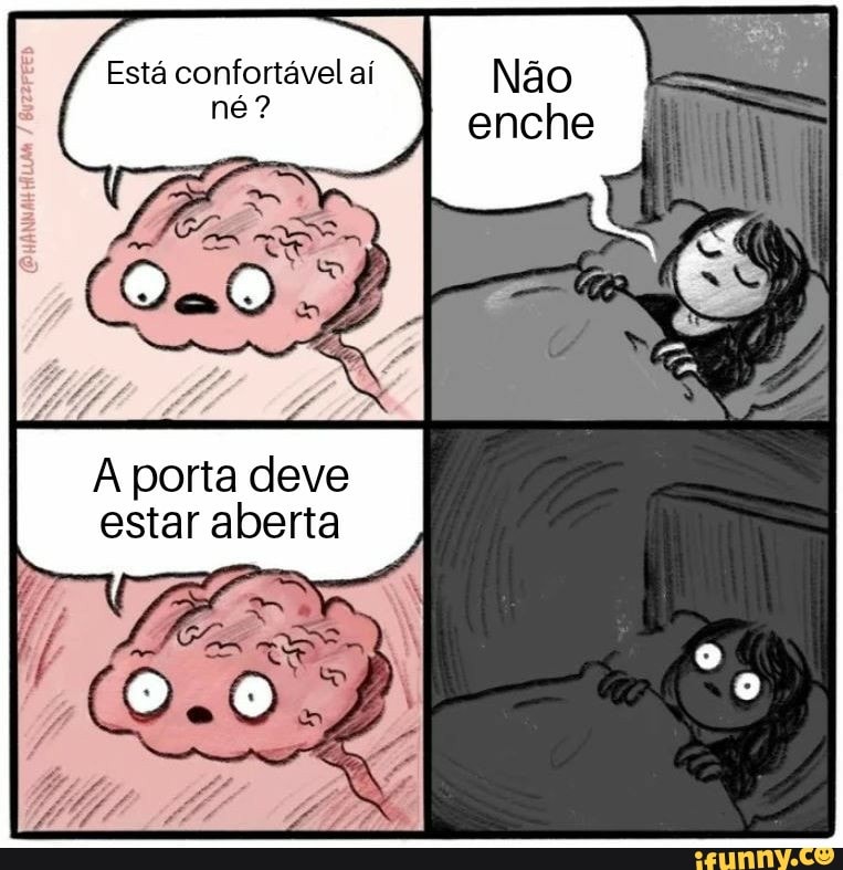 A porta deve
estar aberta