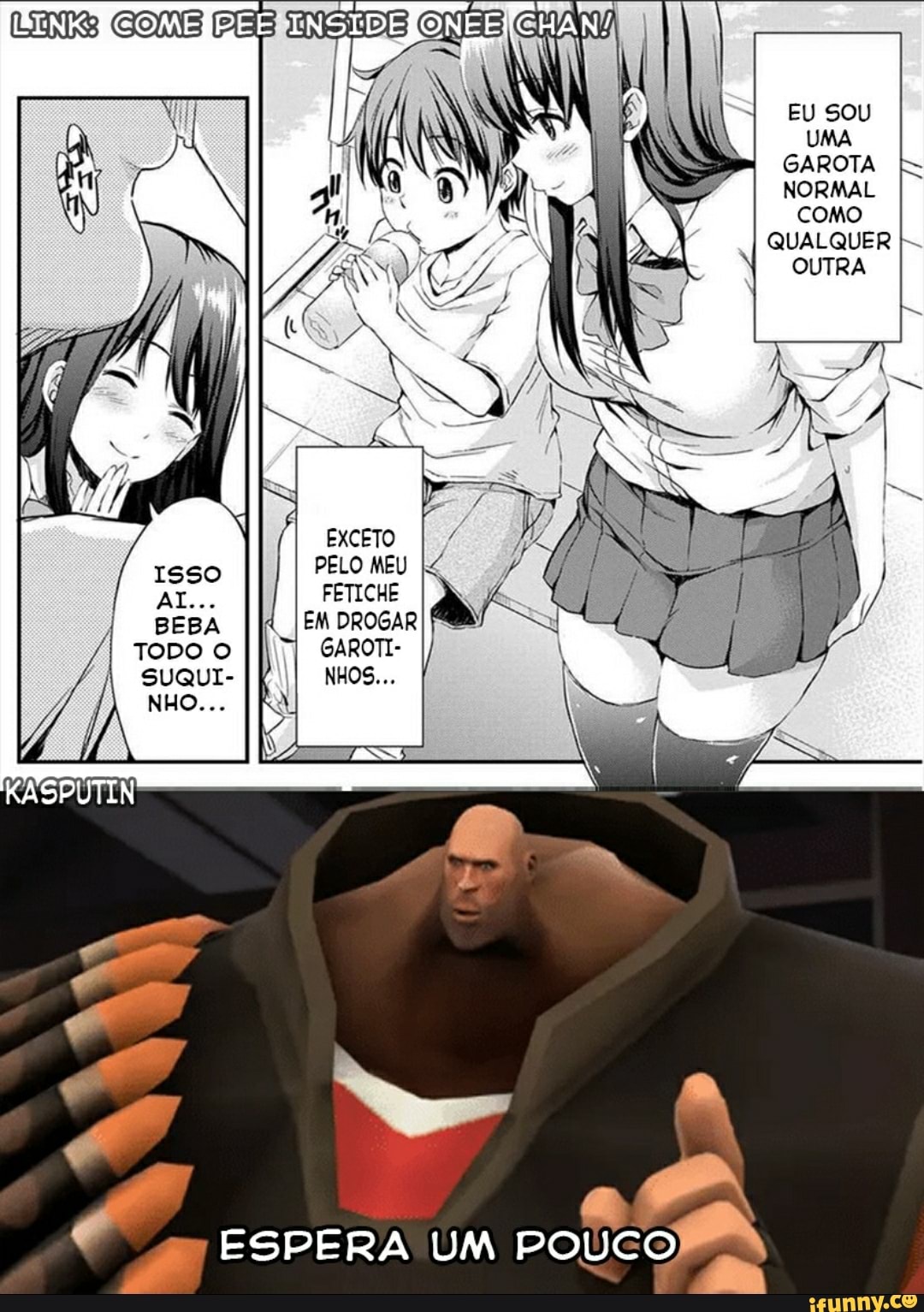 INSTDEJONE
ES
PERA
poucoffA
EU SOU UMA
GAROTA NORMAL COMO QUALQUER OUTRA