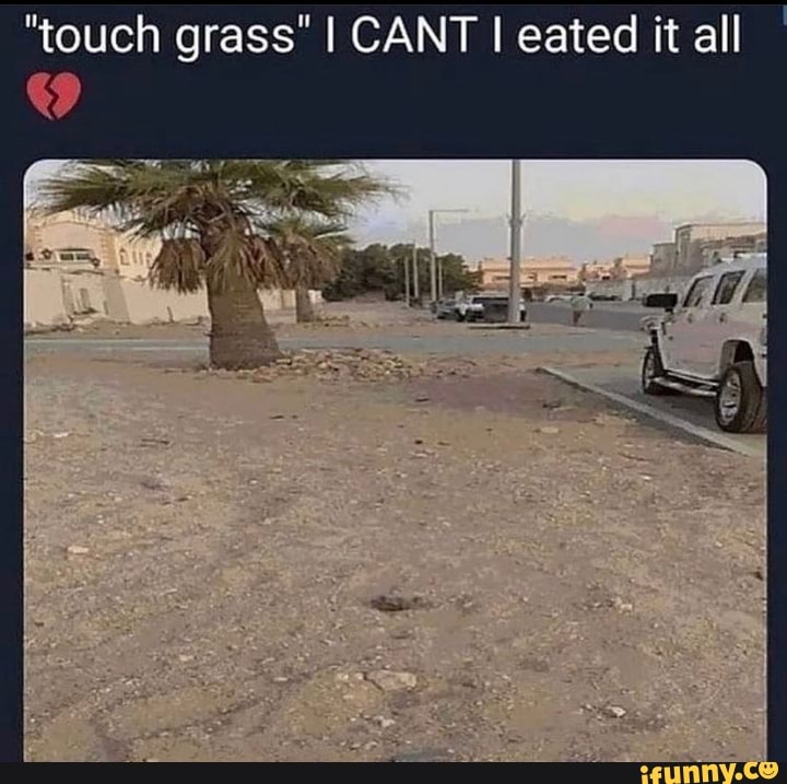 Touch Grass I Cant I Eated It All Ifunny 8704