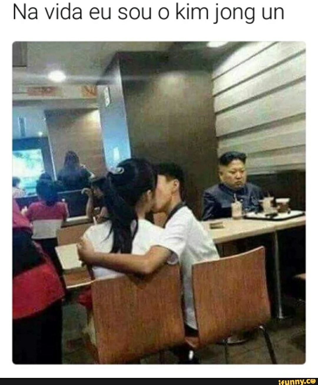 Na vida eu sou o kim jong un