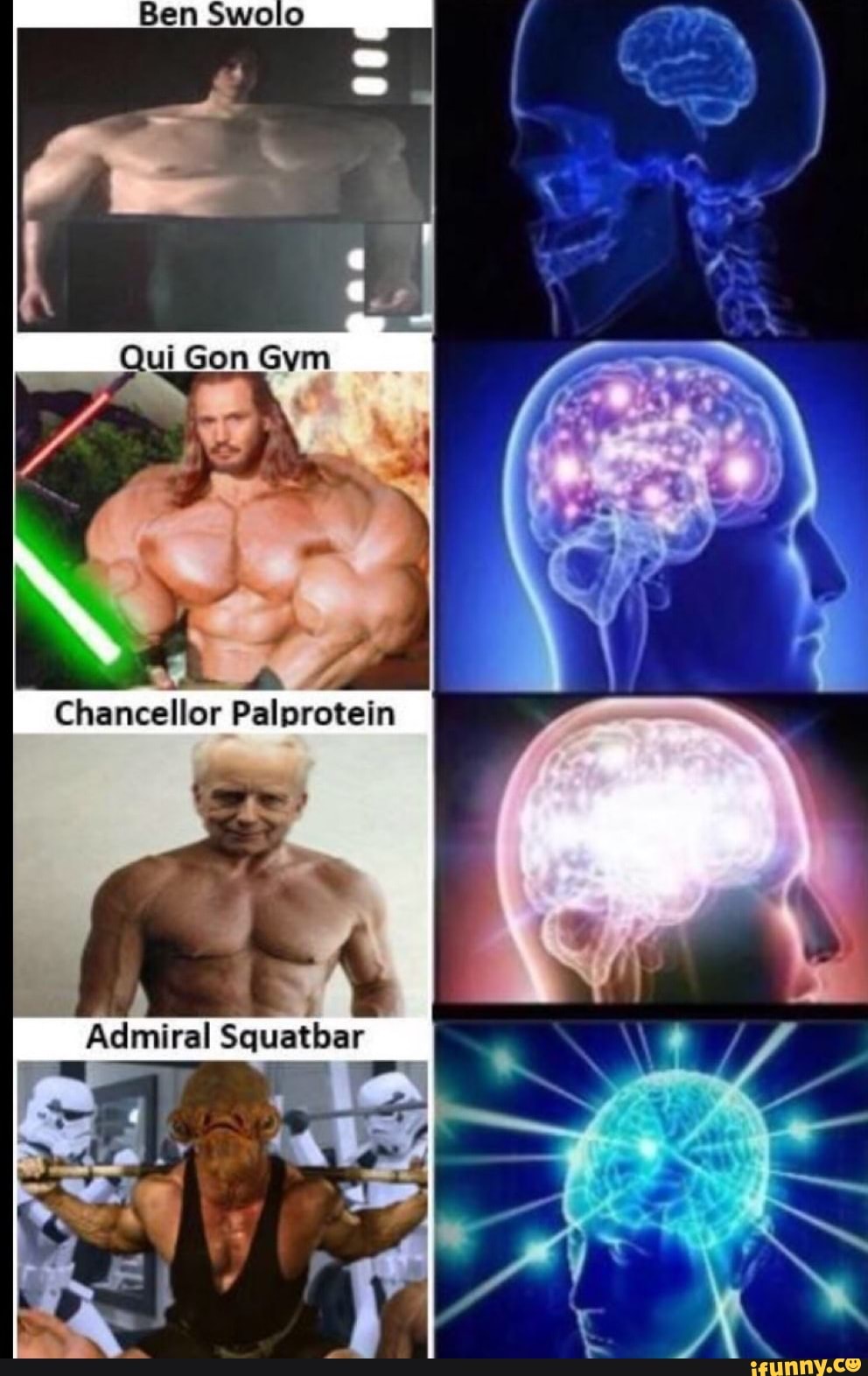 re
Chancellor Palprotein
Admiral Squatbar