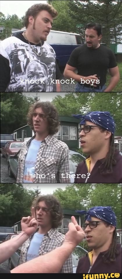 knock knock boys
who's there?