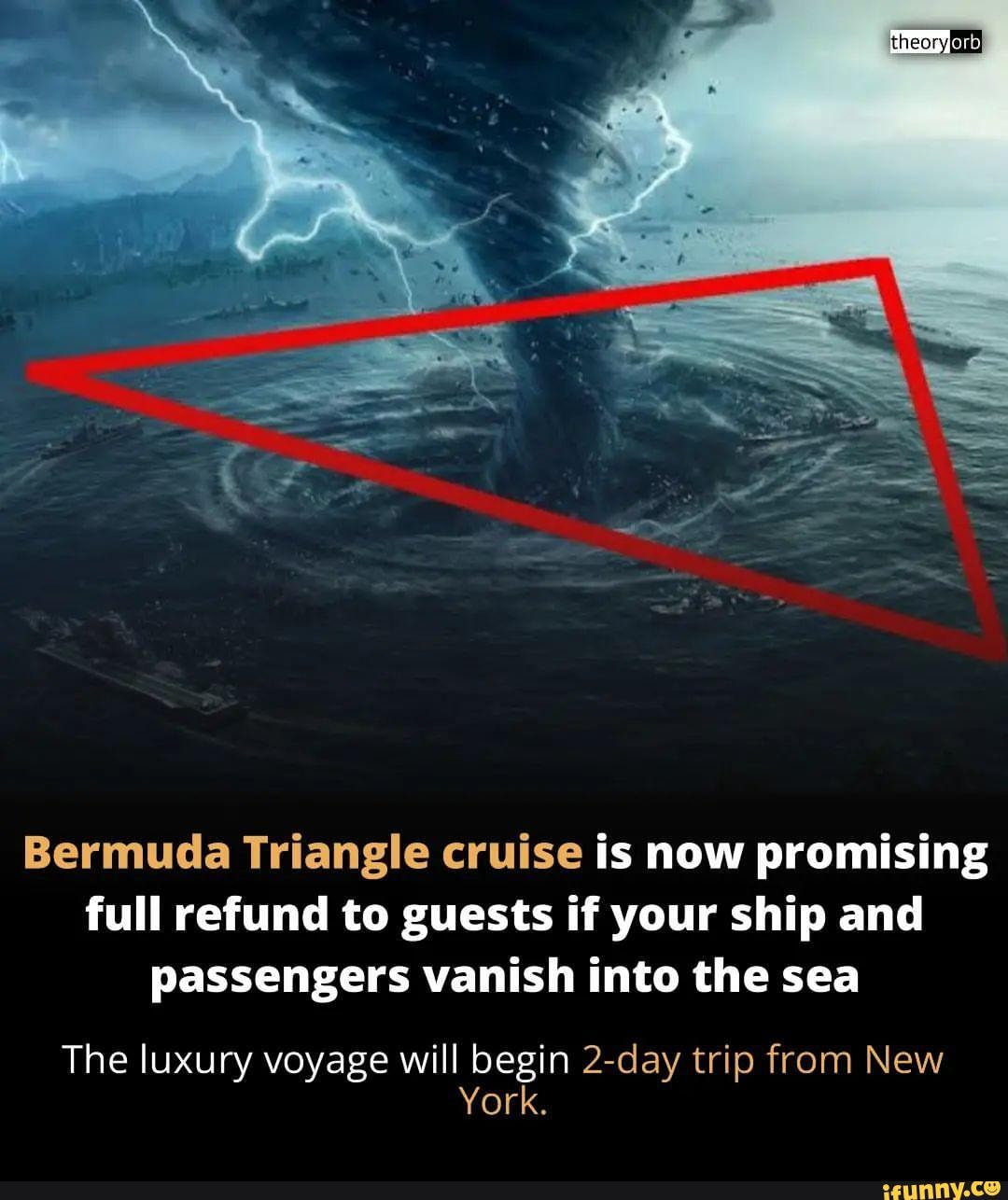 Bermuda Triangle cruise is now promising full refund to guests if your