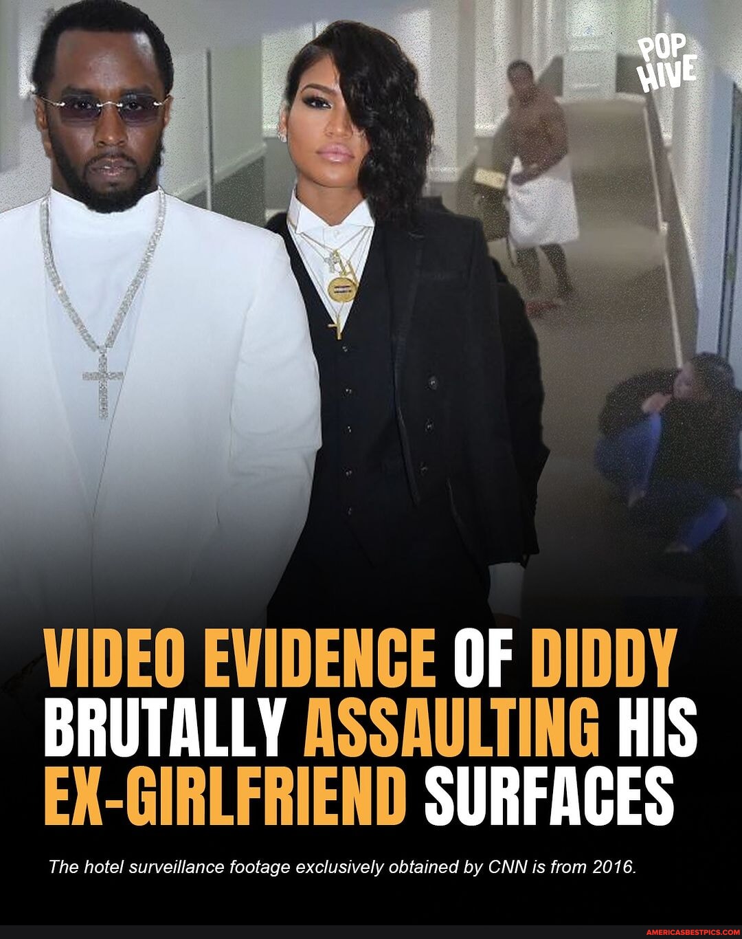 Cnn Has Released Exclusive Surveillance Footage Of Diddy Violently Assaulting His Ex Girlfriend 0410