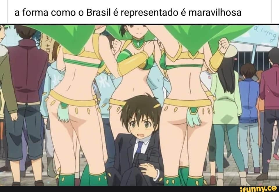 a forma como o Brasil é representado é maravilhosa