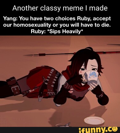 Homophobicrubyrose memes. Best Collection of funny Homophobicrubyrose