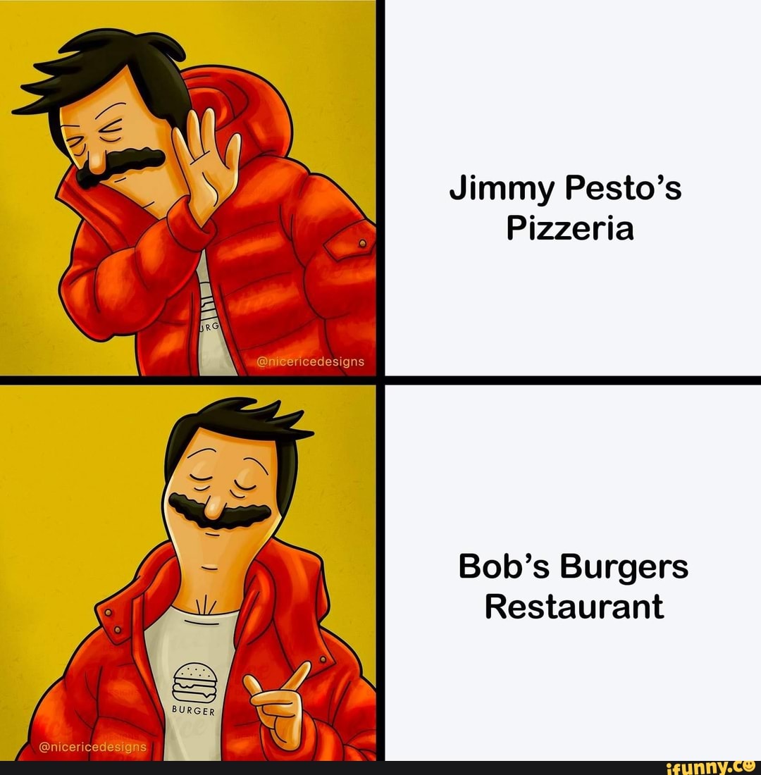 Jimmy Pesto's Pizzeria nicericedesigns nicericedesigns Bob's Burgers