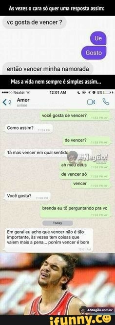 As vezes
o cara só
quer uma resposta assim:
ETTA
então vencer minha namorada
Mas a vida nem sempre é simples assim.
Coad
peer
Lag
creer)
E
PPP tetos