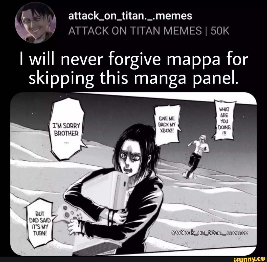 Attack_on_titan._.memes ATTACK ON TITAN MEMES I I will never forgive ...