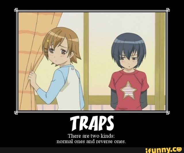TRAPS
There are two kinds: normal ones and reverse ones.