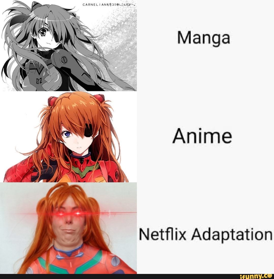 NGE is coming to Netflix! - Manga Anime Netflix Adaptation - iFunny