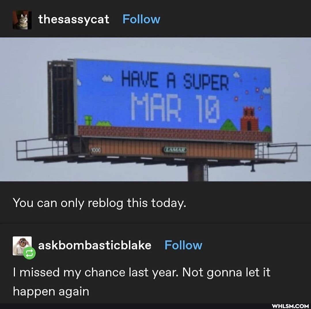 thesassycat Follow
You can only reblog this today.
askbombasticblake
Follow
I missed my chance last year. Not gonna let it happen again