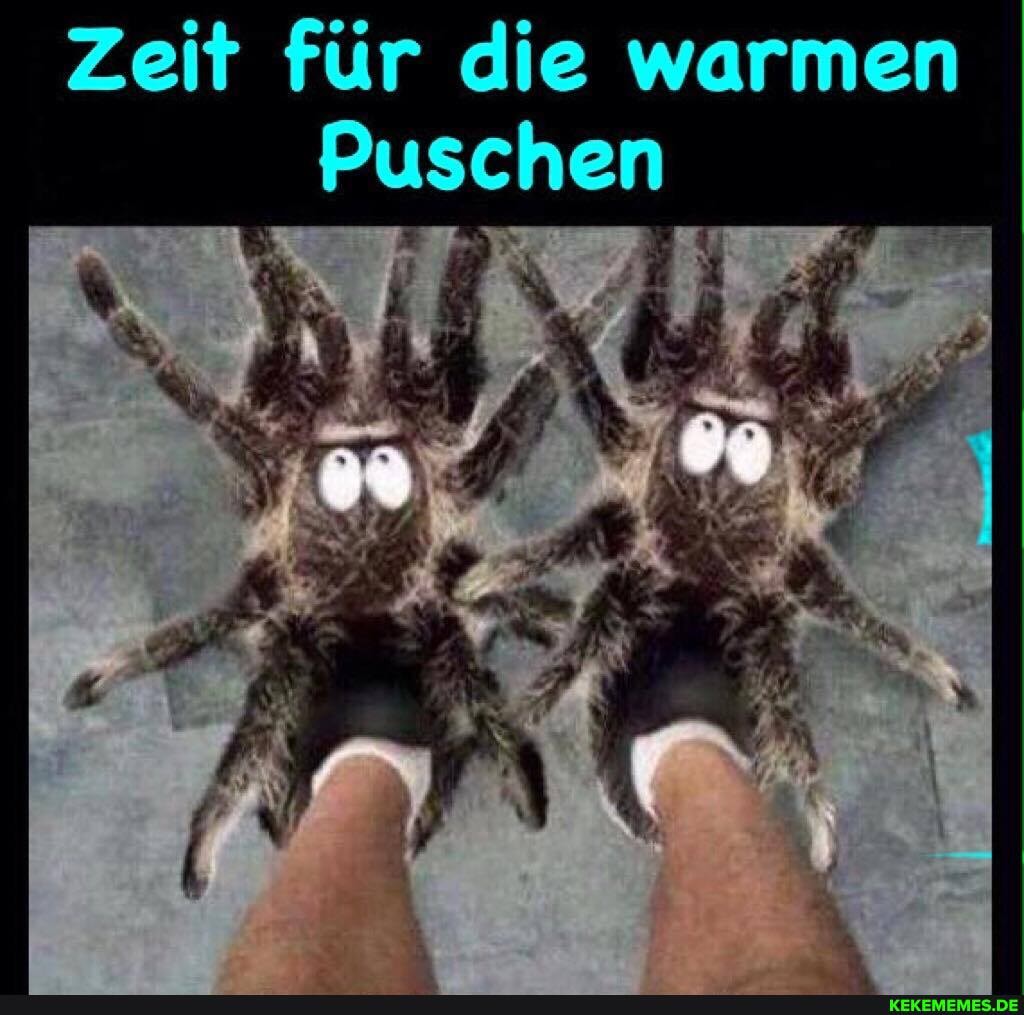 Zeit für die warmen
Puschen