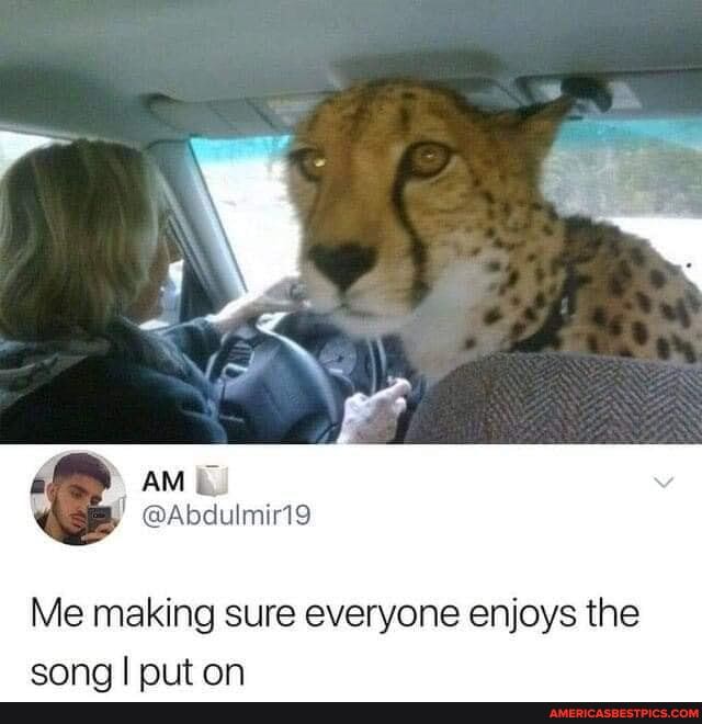 Me making sure everyone enjoys the