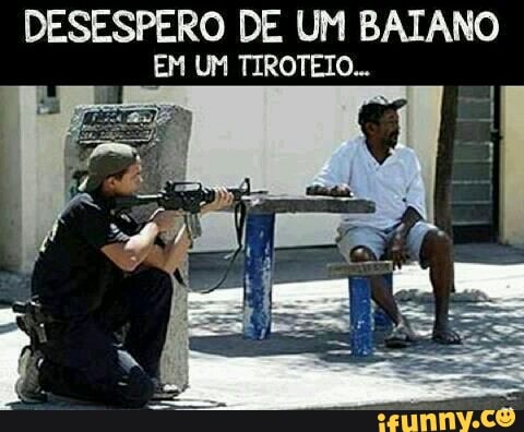 DESESPERO DE UM BAIANO
Efeito a
