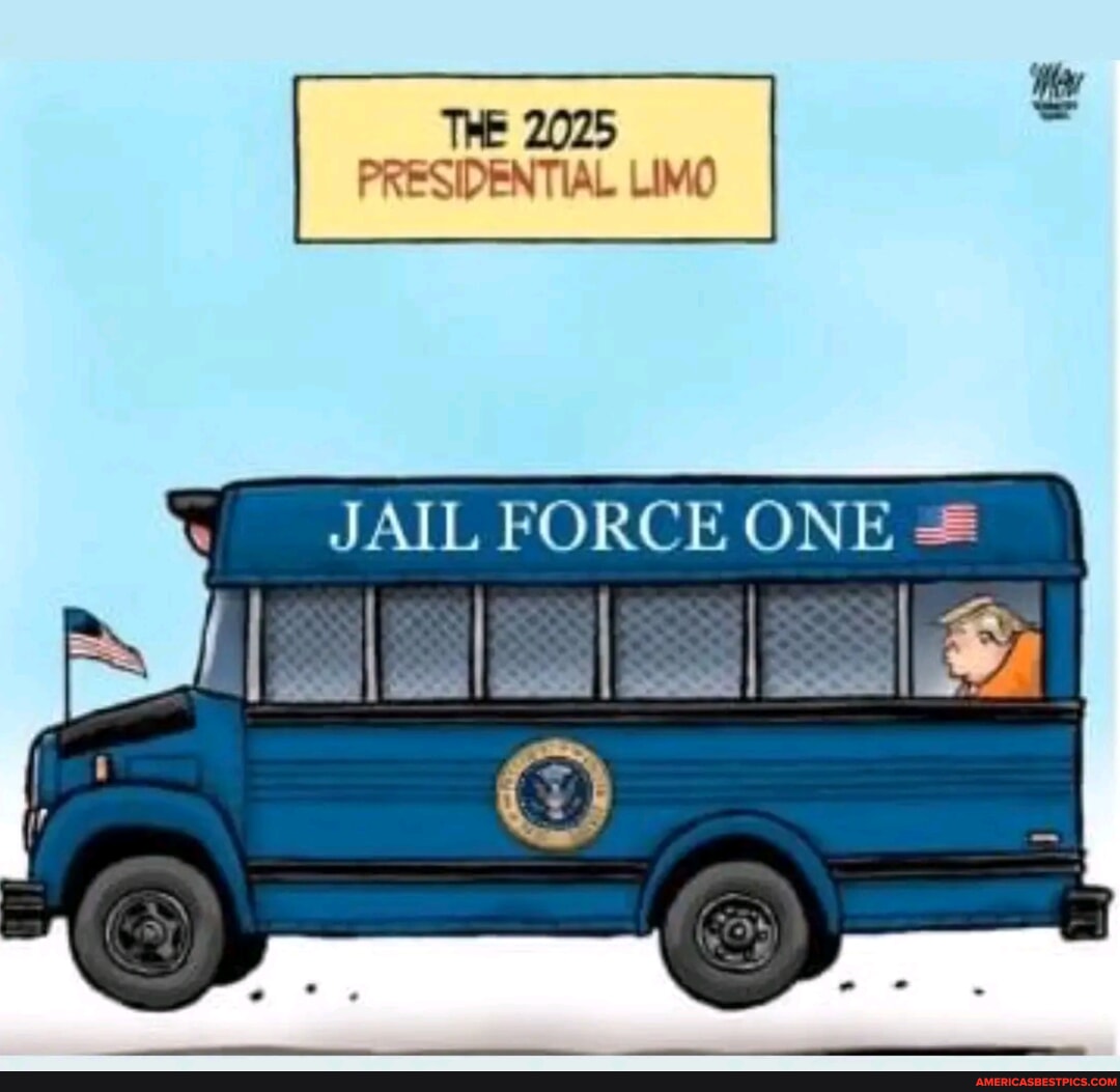 THE 2025 PRESIDENTIAL LIMO JAIL FORCE ONE America’s best pics and videos