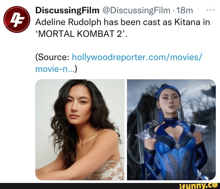 Mortal Kombat 2 Movie Adds Adeline Rudolph As Kitana