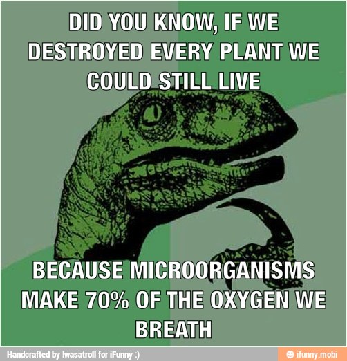 DID)YOU) KNOW; IF WE
OXYGEN WE
BREATH!