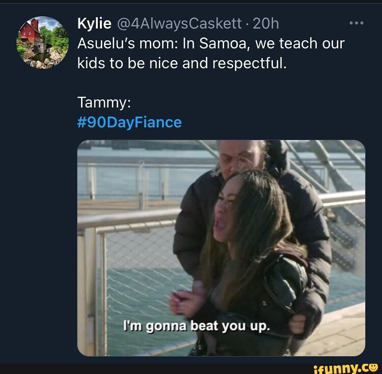 Kylie Asuelu's mom In Samoa, we teach our kids to be nice and