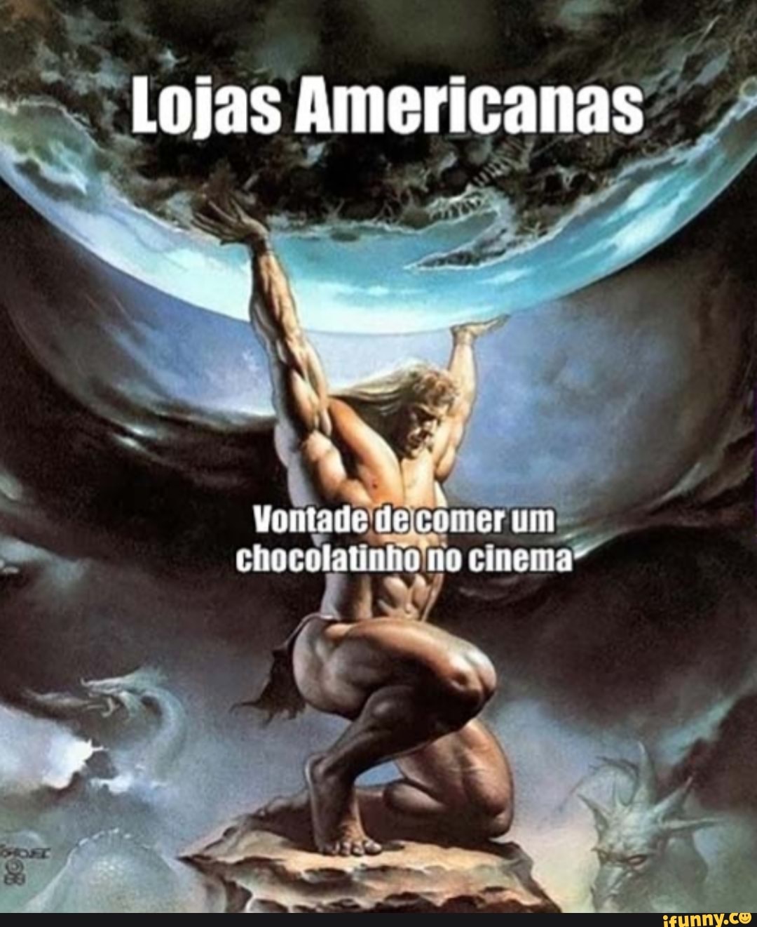 Lojas Americanas
Vontade de comer um chocolatinho do cinema