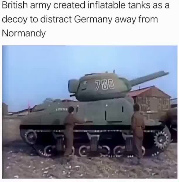 689 Featured - British Army Created Inflatable Tanks As A Decoy To 