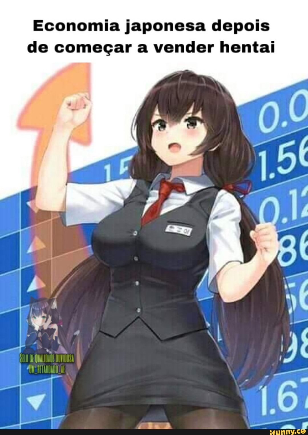 Economia japonesa depois
de começar a vender hentai