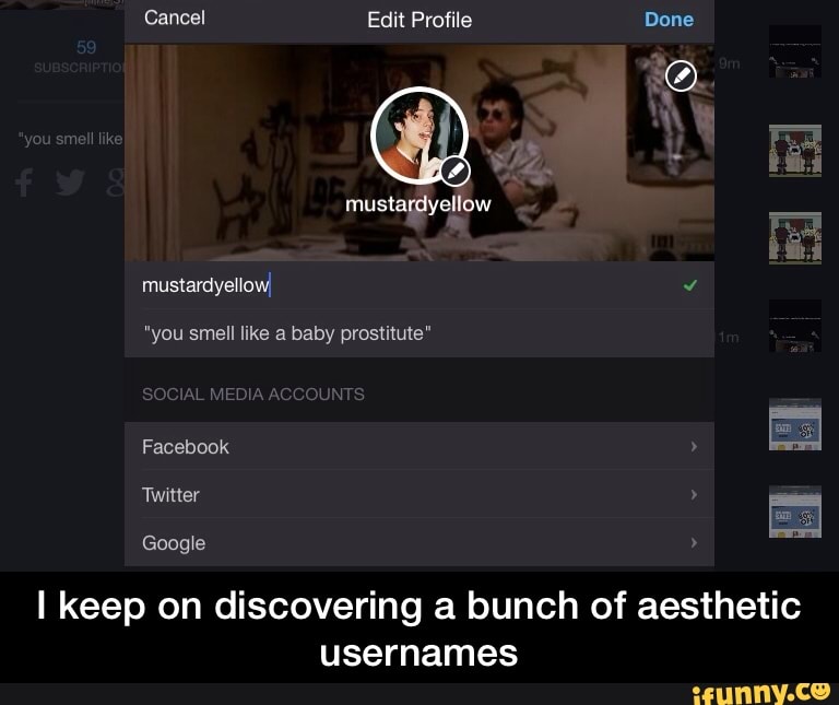 I Keep On Discovering A Bunch Of Aesthetic Usernames I Keep On Discovering A Bunch Of Aesthetic Usernames Ifunny