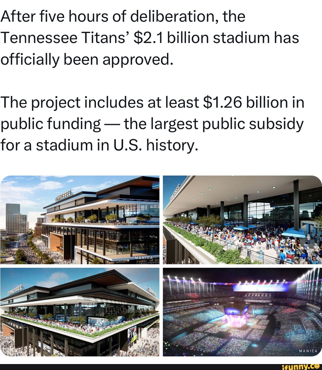 Stadium Subsidies in Tennessee