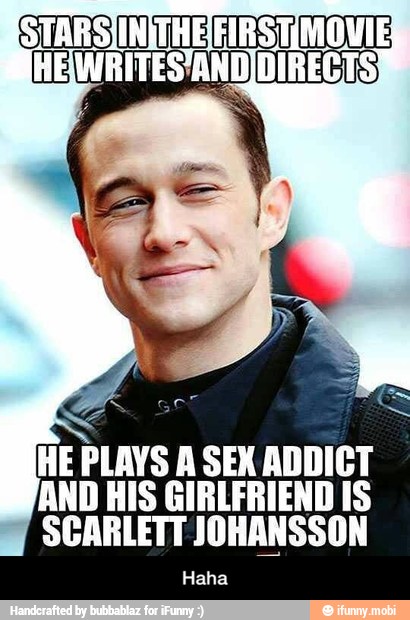 HE PLAYS A SEX ADDICT
AND HIS GIRLFRIEND IS
Haha - Haha