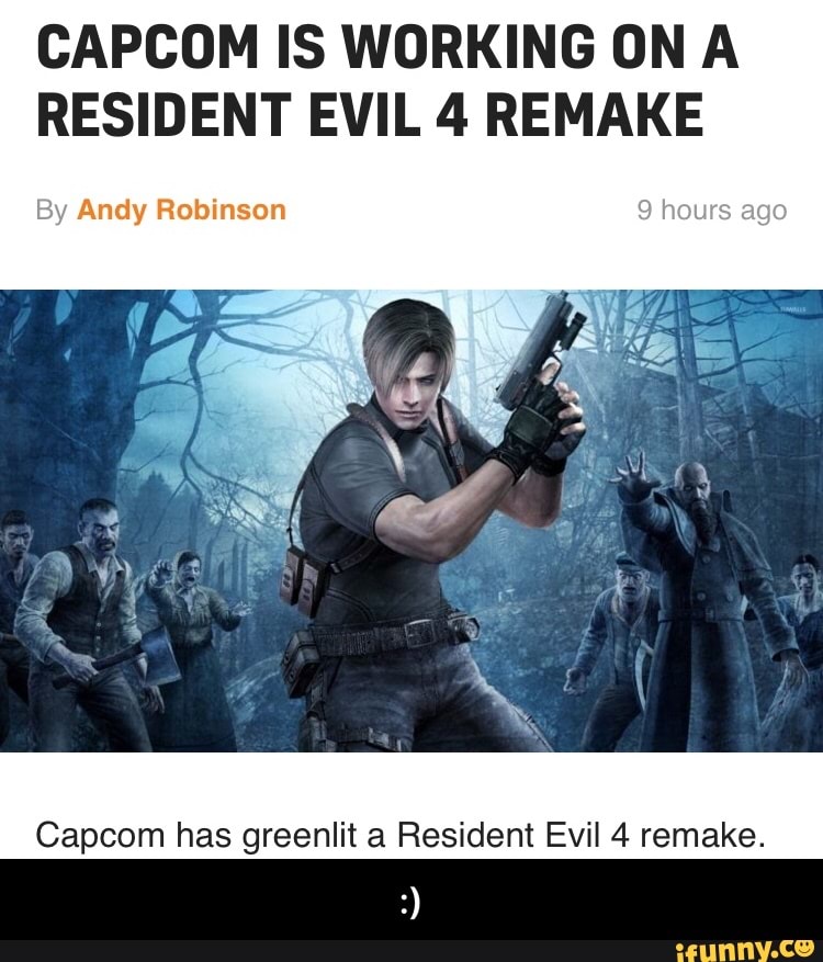 resident evil 4 remake concept art leak