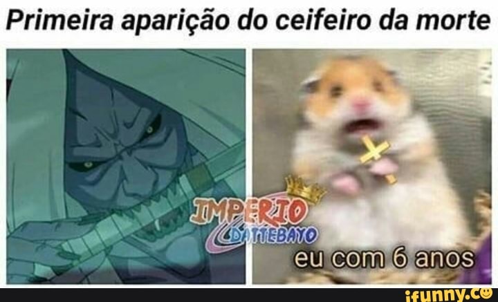 Primeira aparição do ceifeiro da morte