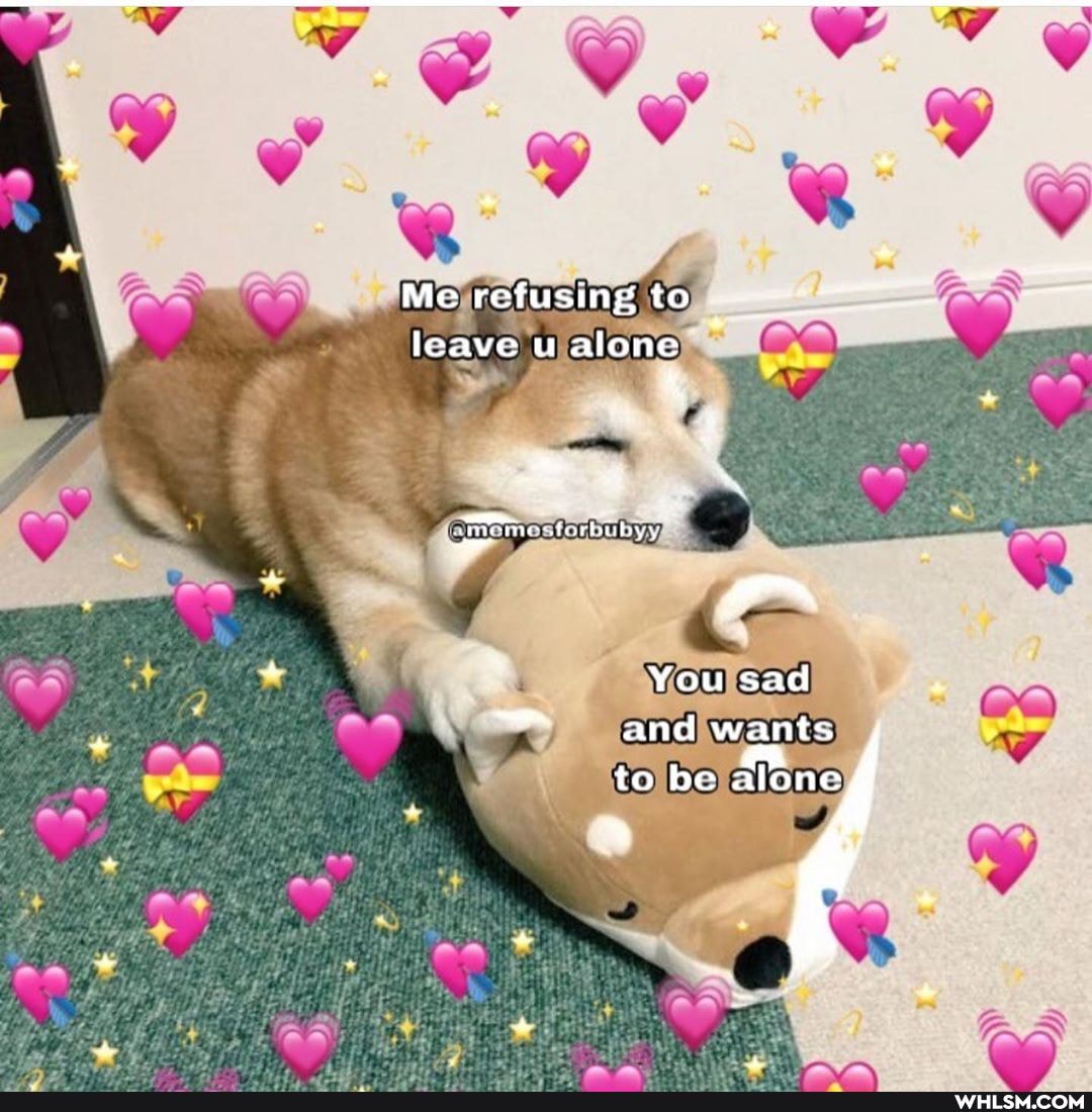 Me refusing to - leave u alone ss torbiibyy
* You sad and wants to be alone