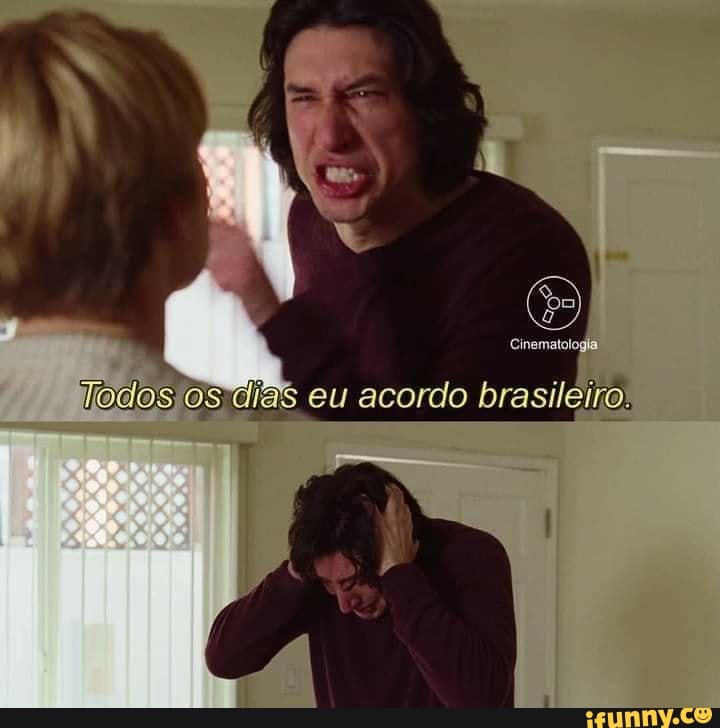 Cinematologiai os dias eu acordo brasileiro: