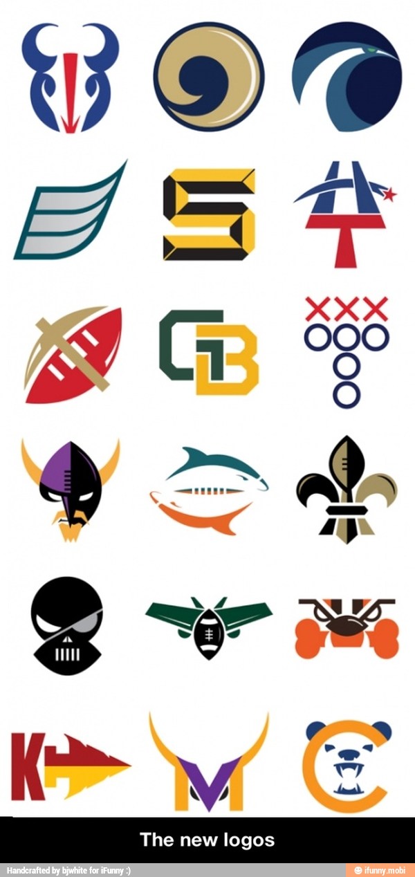 The new logos