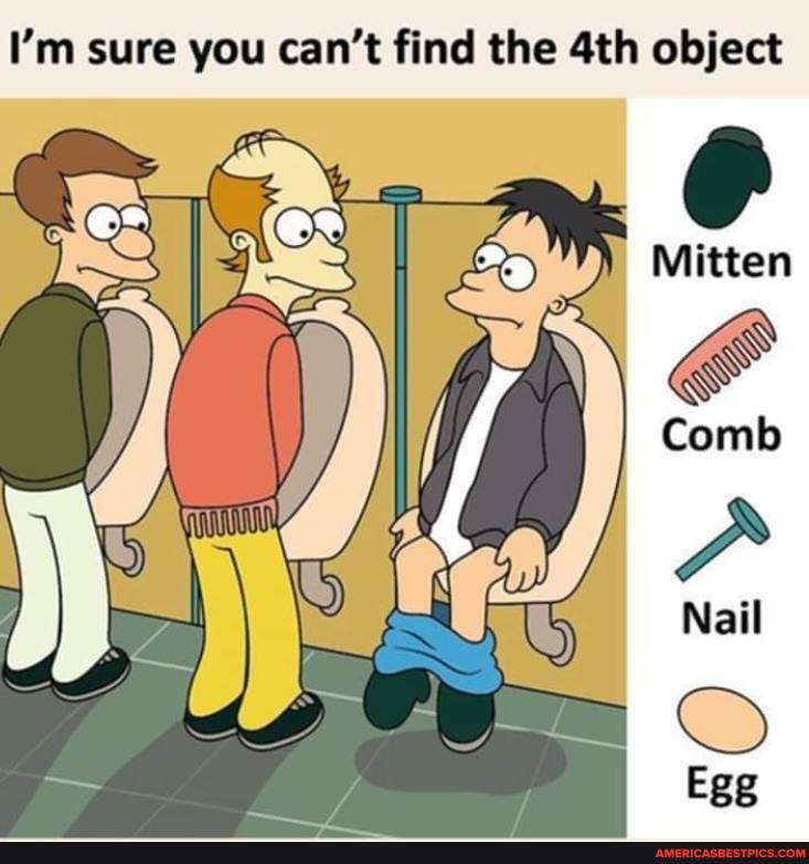 I'm sure you can't find the object