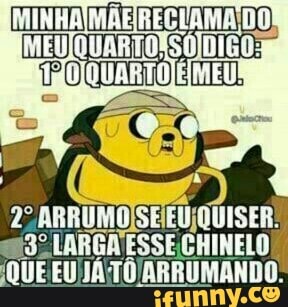 2º. ARRUMO
hen
E EUJÁ:TO ARRUMANDO: