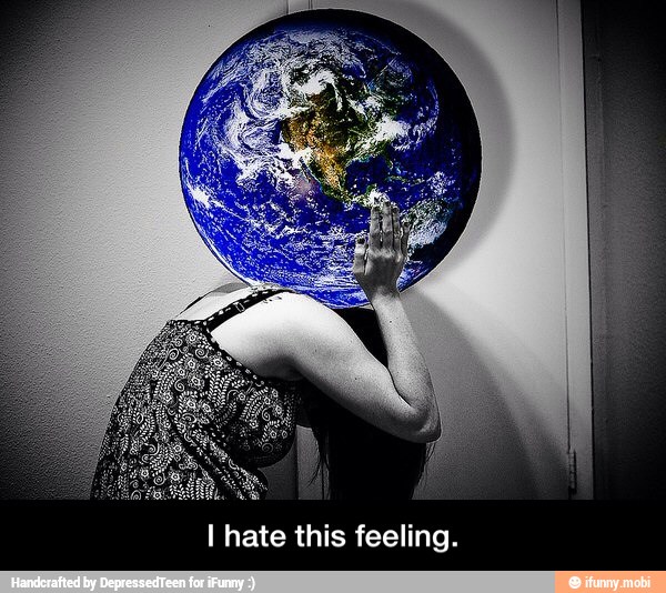 I hate this feeling. - I hate this feeling.