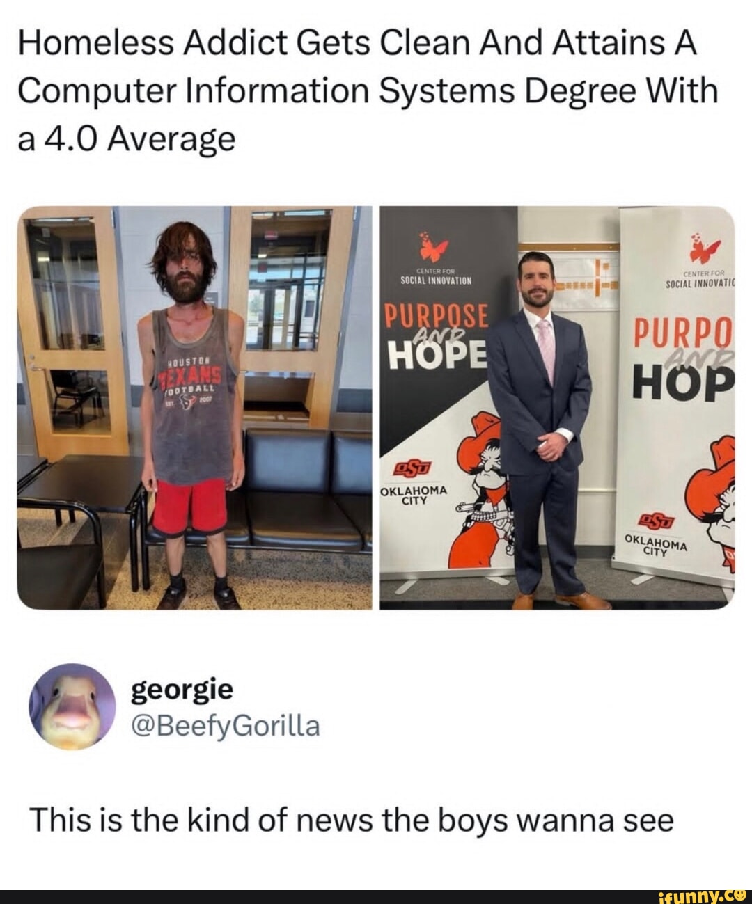 Homeless Addict Gets Clean And Attains A Computer Information Systems ...
