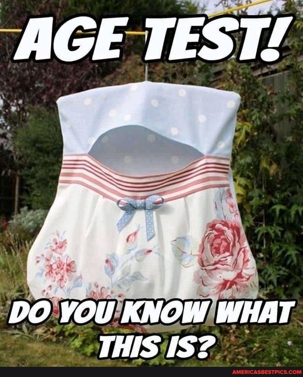 AGE TEST!
DO YOU KNOW WHAT THIS IS?