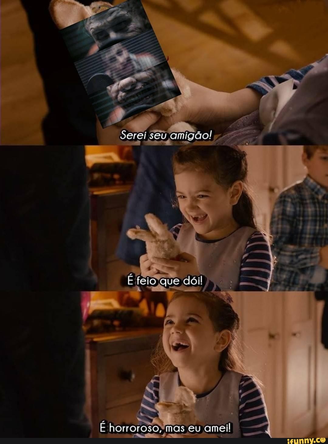 And so it was with me. It was so funny.