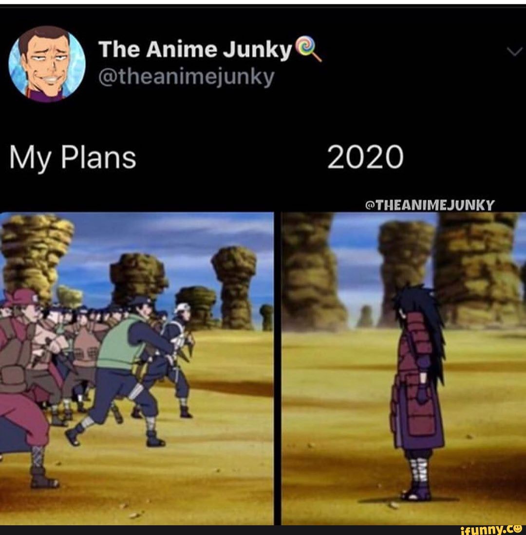 The Anime Junky @theanimejunky My Plans 2020 @THEANIMEJUNKY - iFunny