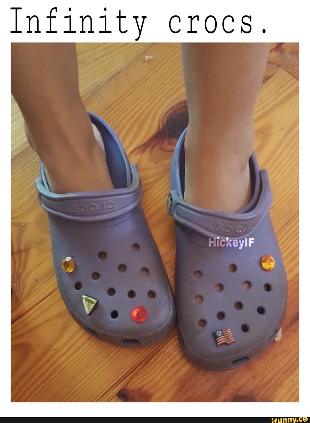 working out in crocs