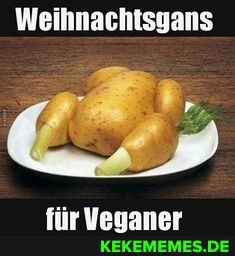 Weihnachtsgans
für Veganer