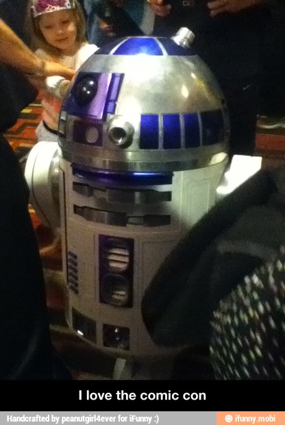 I love the comic con - I love the comic con