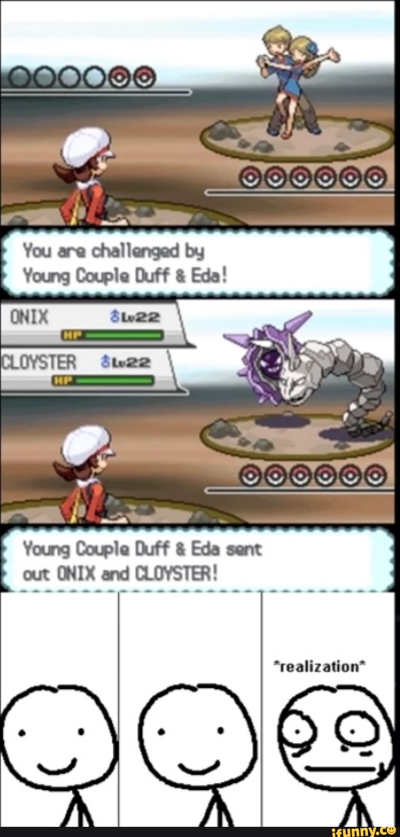 BATTLING THE 'CLOYSTER & ONIX' COUPLE